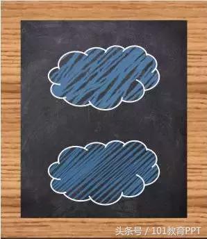 怎么用ppt做出黑板粉笔字板书,ppt粉笔效果操作教程