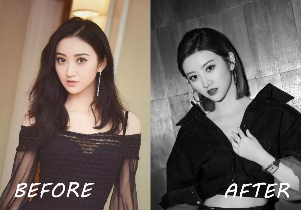 考验发量的发型,考验接发技术