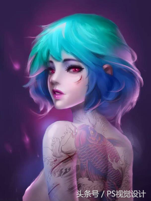 游戏原画教程零基础,角色原画上色教程