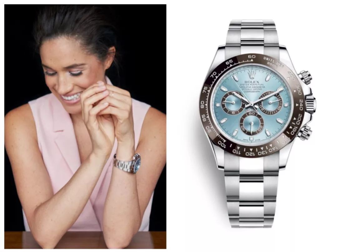 戴劳力士，也戴MK，梅根王妃表品如何？
