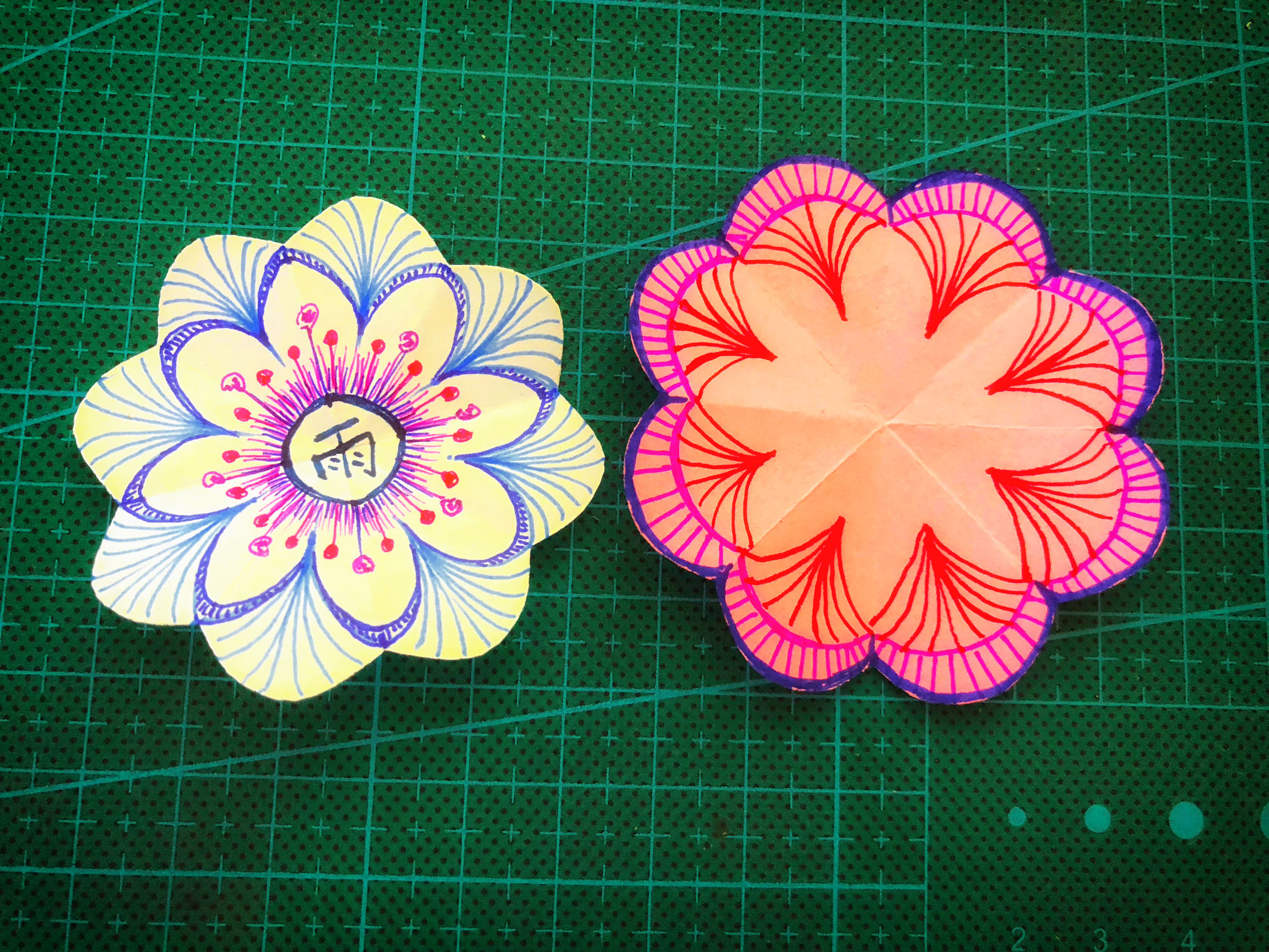 贺卡立体精美创意,教室一角立体贺卡