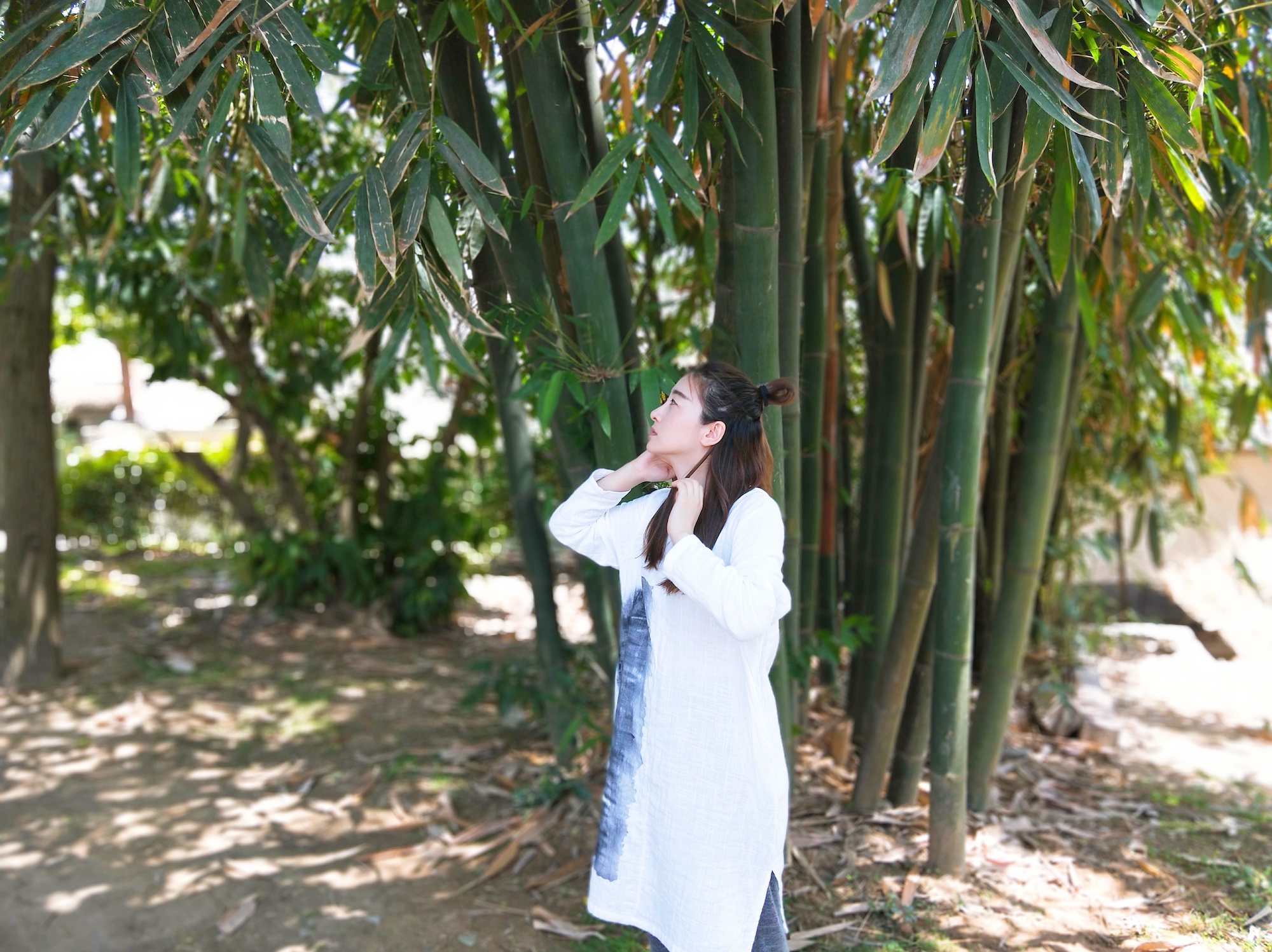 我去了成都向西50里的桃源村，朋友问我是不是去了日本？