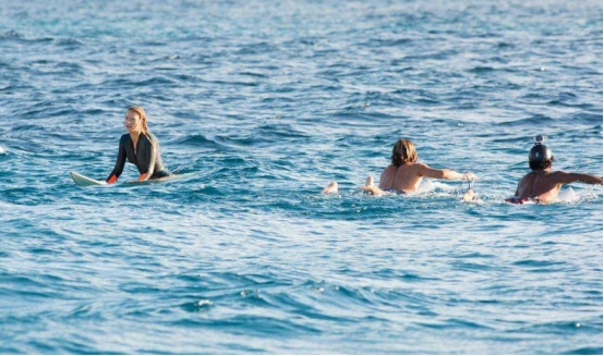 从来没看过如此性感的鲨口逃生，阳光沙滩美女，恐怖堪比釜山行