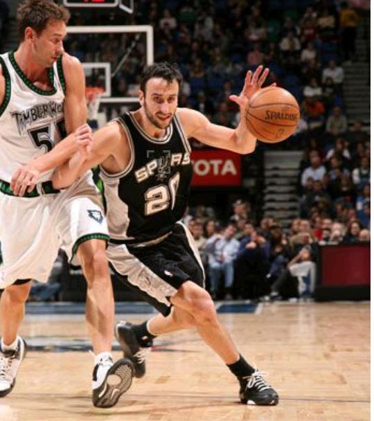 nba历史最骚过人,nba2kol马努吉诺比利经典版ssr