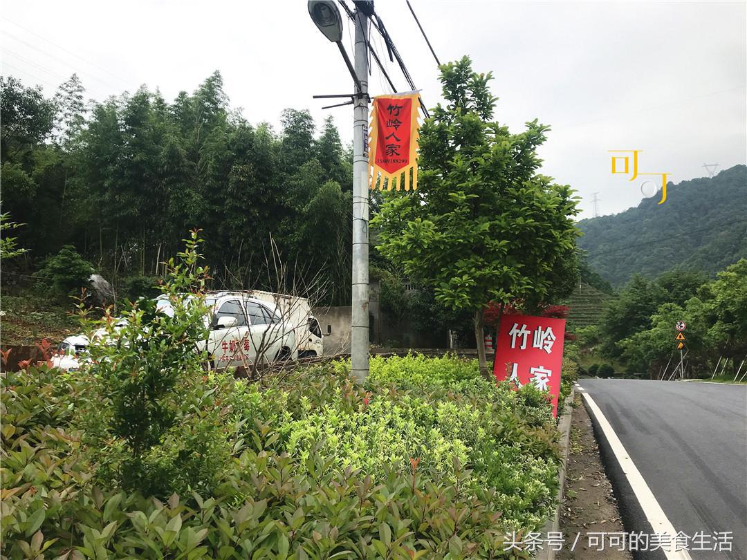 在新安江镇的农家乐，四个菜200元，第一次吃到新鲜河蚌