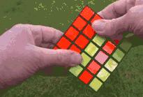 高级魔方怎么玩,趣味调查团只有一层的魔方怎么玩