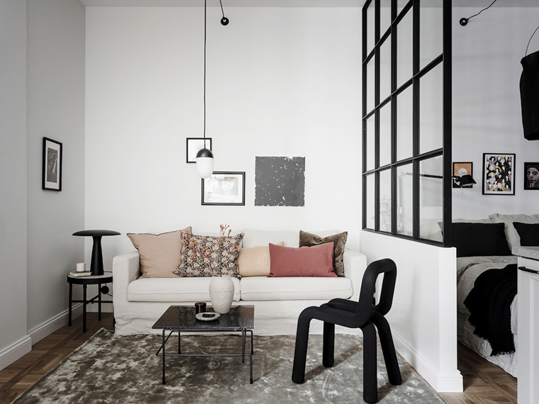 北欧简约公寓,北欧简约风格复式公寓