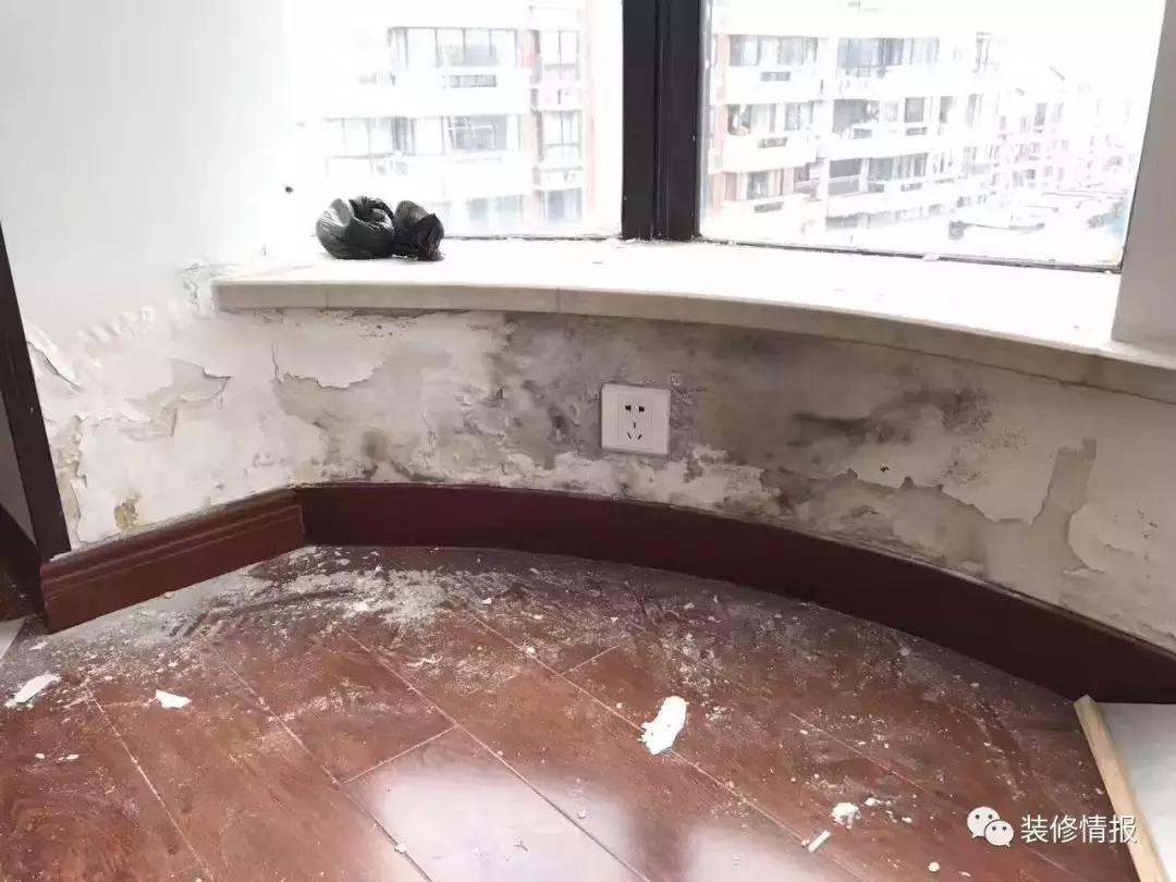 墙壁起皮脱落发霉什么原因,墙壁发霉重新刷漆管用吗