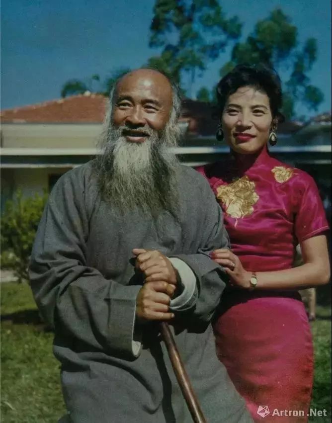 张大千巴西时期拍卖作品,张大千一生赚了多少钱