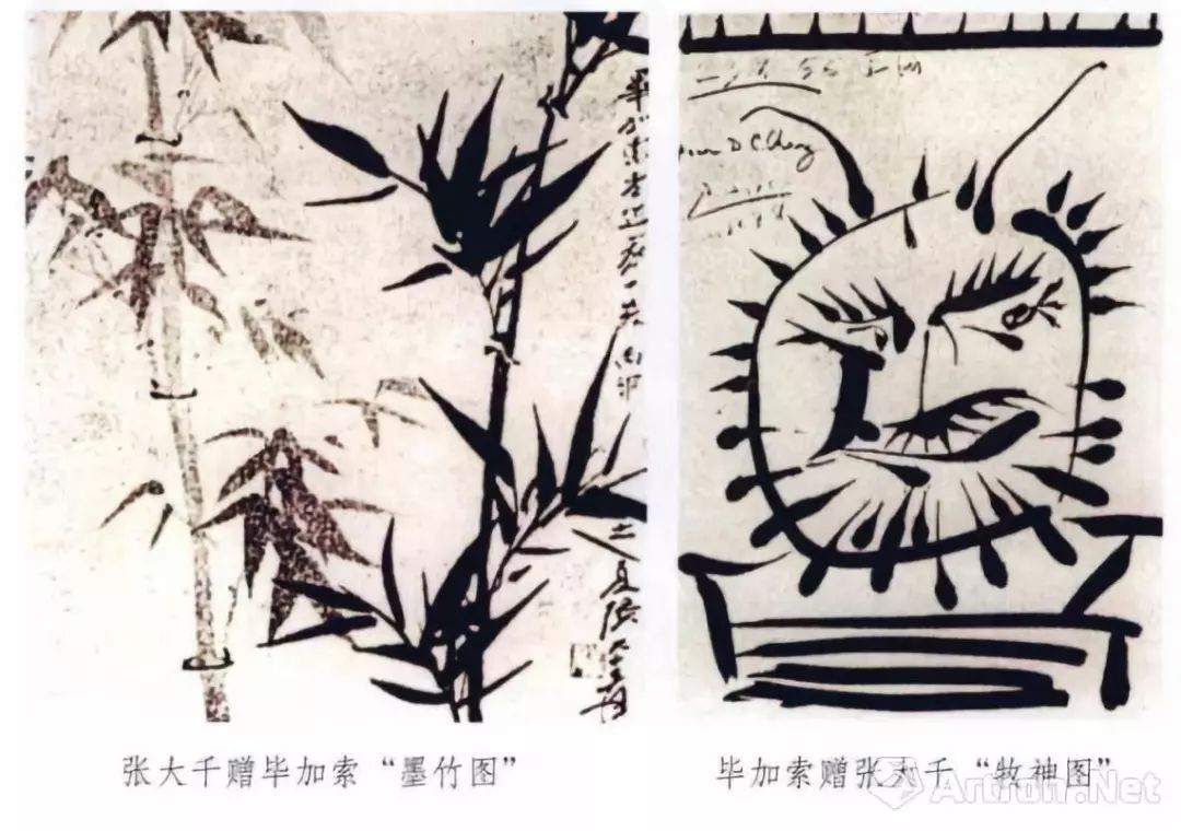 张大千巴西时期拍卖作品,张大千一生赚了多少钱