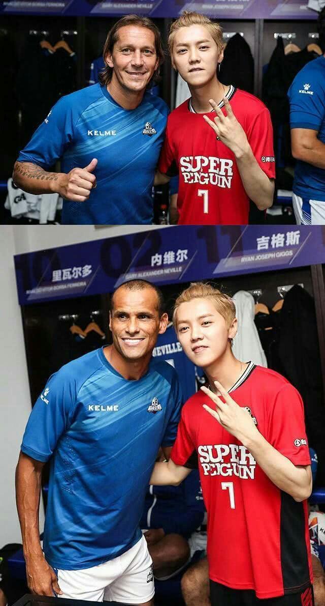 鹿晗谈足球明星,鹿晗绿茵炫球场