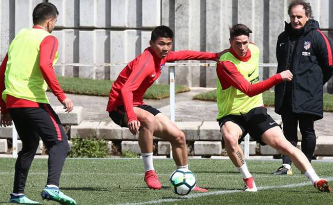 南充籍足球员周潇,周潇马竞