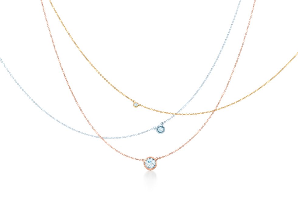 tiffany项链小蓝心,tiffany项链99新