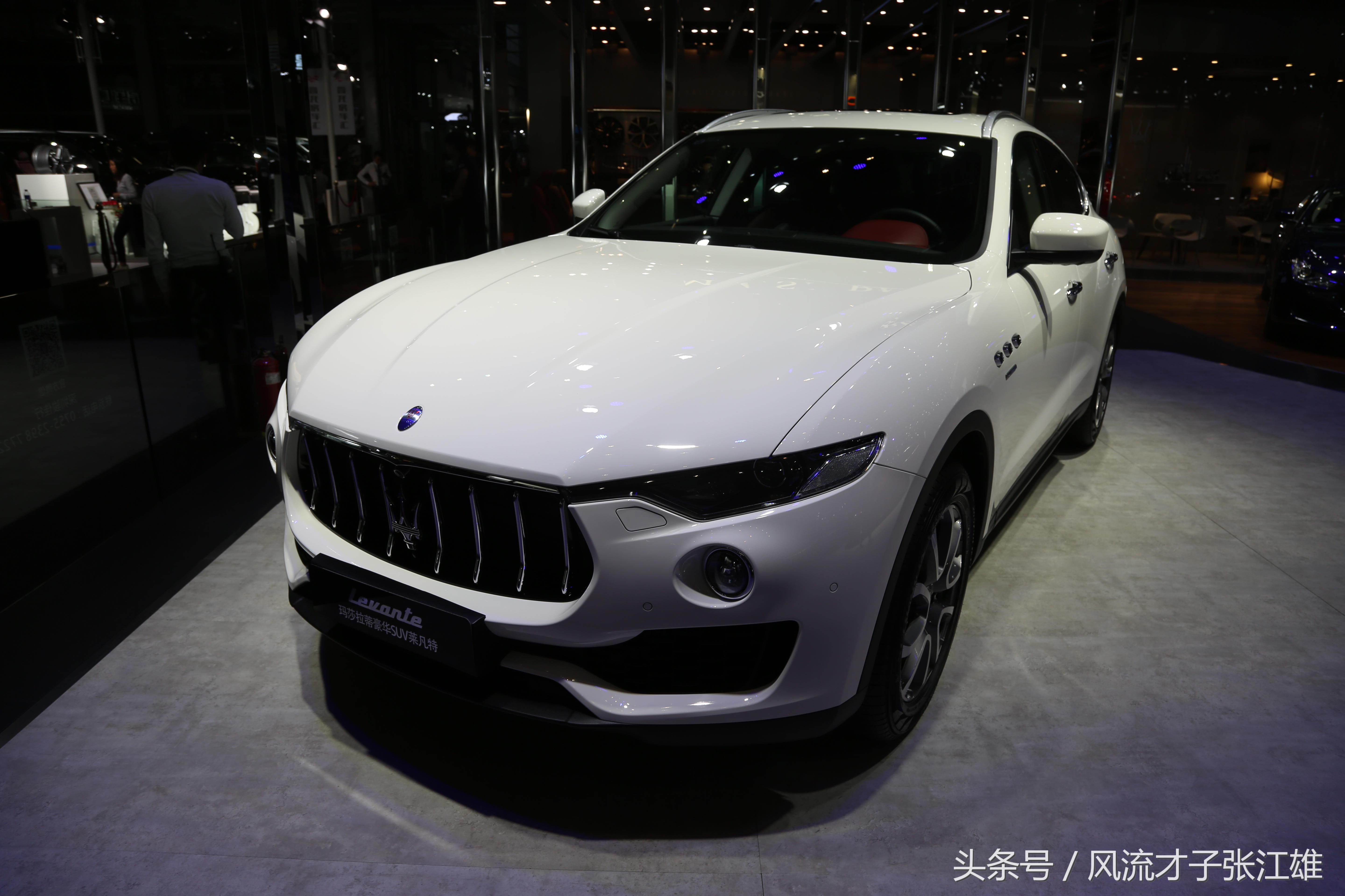 玛莎拉蒂levante2016街拍,2018北京车展玛莎拉蒂