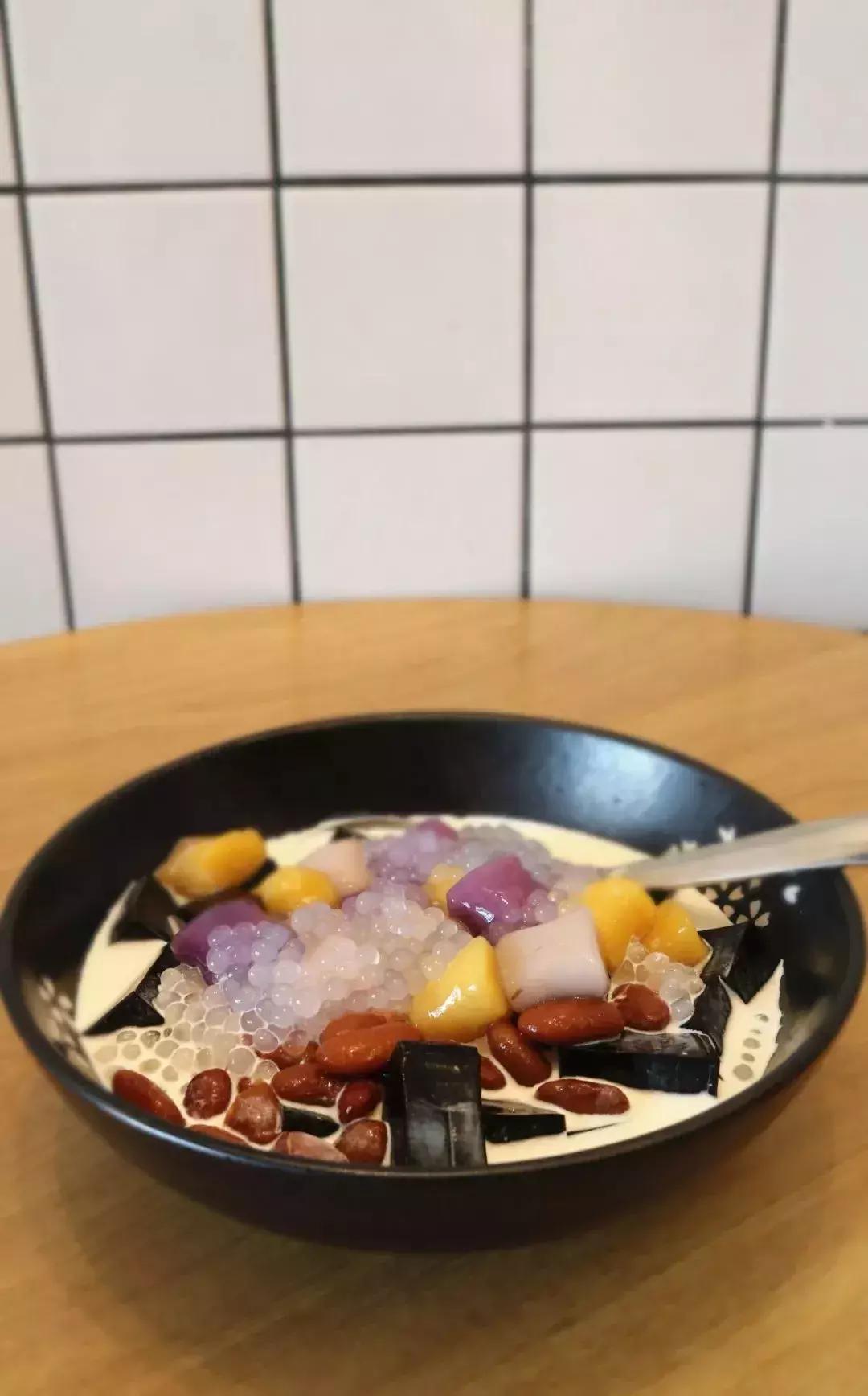 纯手工制作的芋圆发朋友圈,手工芋圆仙草成品