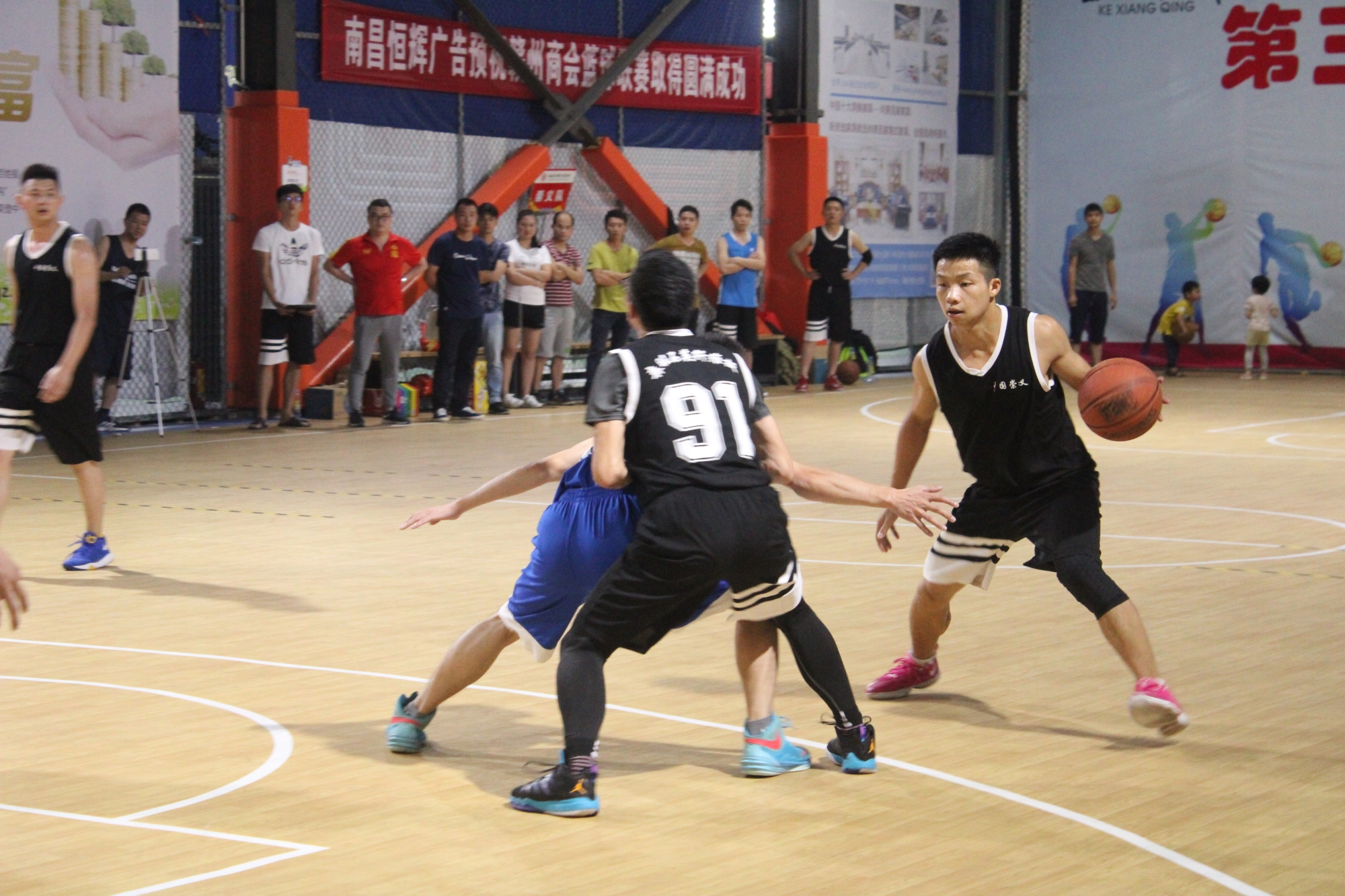 江西篮球联赛抚州对赣州,南昌赣州商会篮球联赛