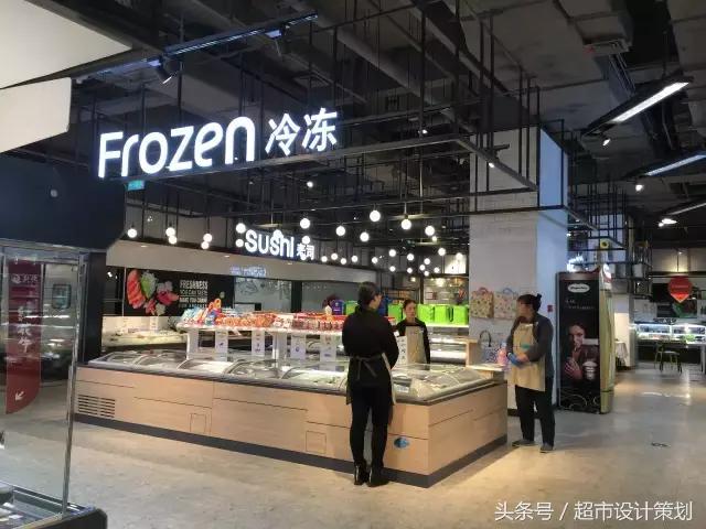 零售区设计效果图,让人惊艳的超市设计