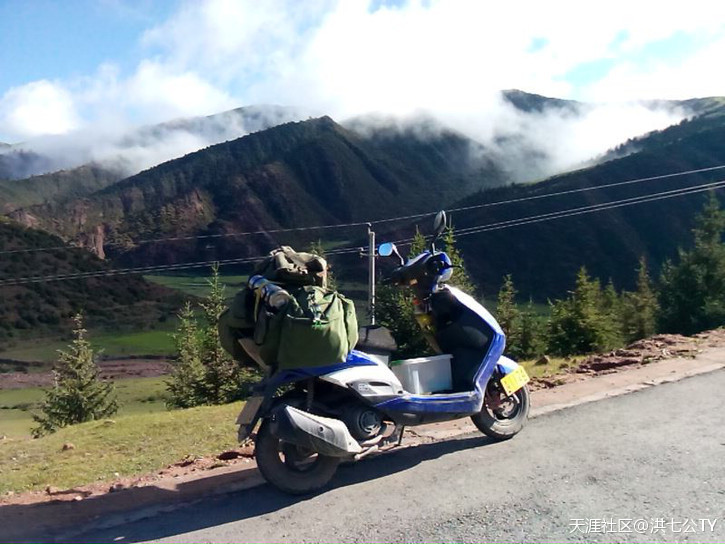 一个人、一只狗、一辆小踏板，风雨30天去*藏西**的故事（四）