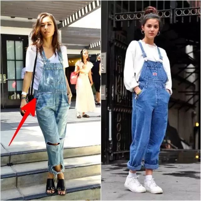 真人示范丨穿错背带裤，缺点全暴露！