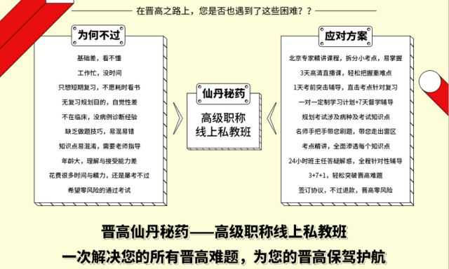 高级职称考试*过包**，不过退款！线上私教班开课了！
