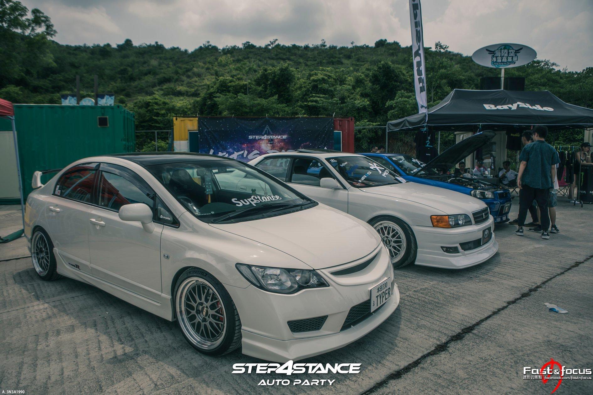 昨天300多部改装车大聚会，怪不得人们都说香港是玩车天堂！