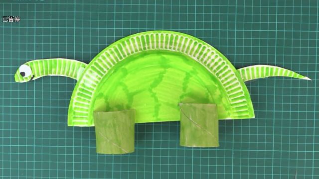 可以变换两种形态的恐龙折纸,食肉牛龙恐龙折纸教程第4段