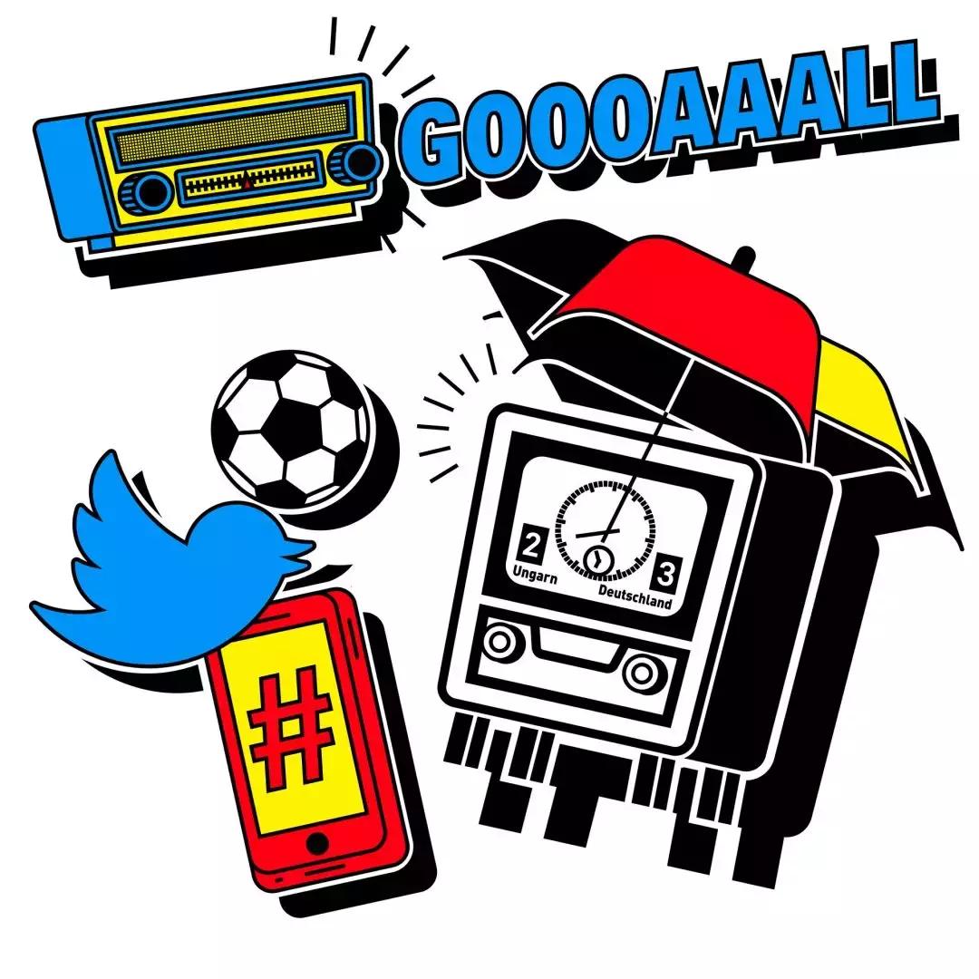 2022世界杯感人瞬间插画,2014年世界杯感动的瞬间