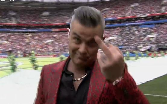 世界杯开幕式竖中指唱歌,世界杯开幕式上的歌手竖中指