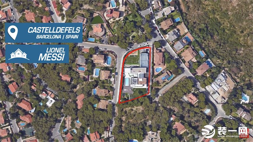 梅西球形豪宅,梅西的豪宅像足球一样