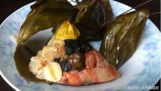 端午节放假回家团圆,广东各地端午粽子