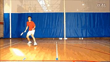 在羽毛球场上怎样用球训练步伐,羽毛球步法球场练习