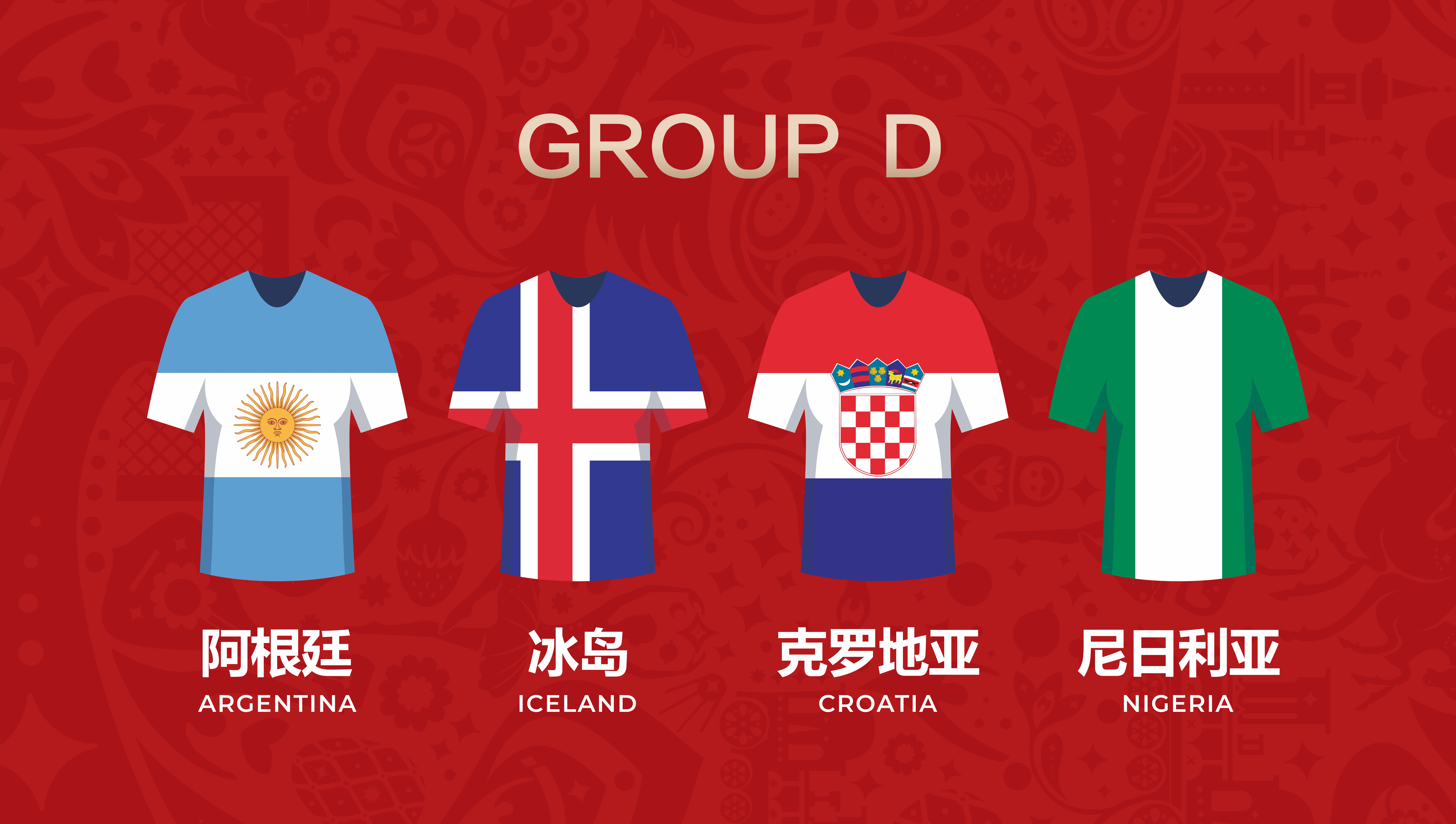 BingoGoal｜世界杯32强小组龙门阵（D组）