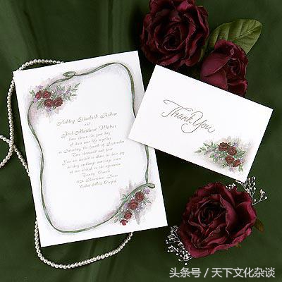 婚礼请柬请帖范本,婚礼请柬请帖格式