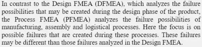 fmea分析的基本思路,fmea第五版分析表格