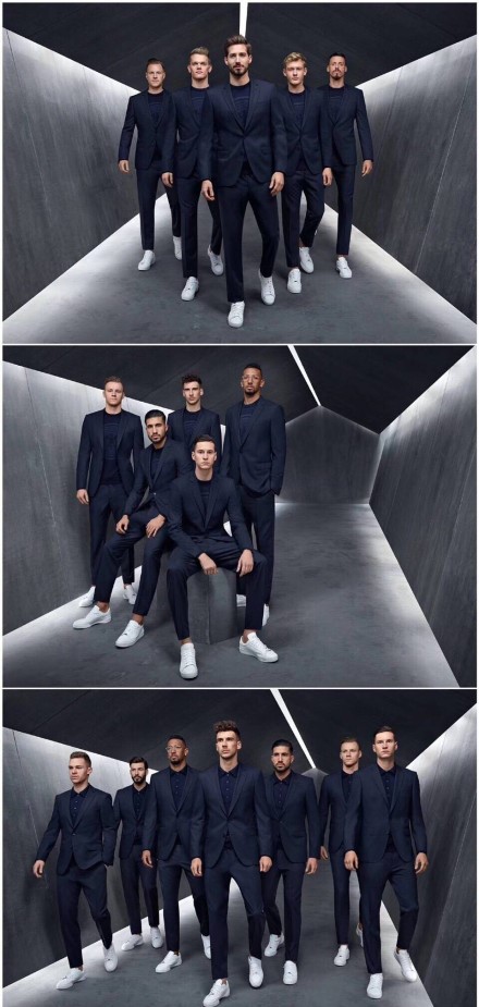 世界杯德国男模2014,世界杯男模队西装集锦