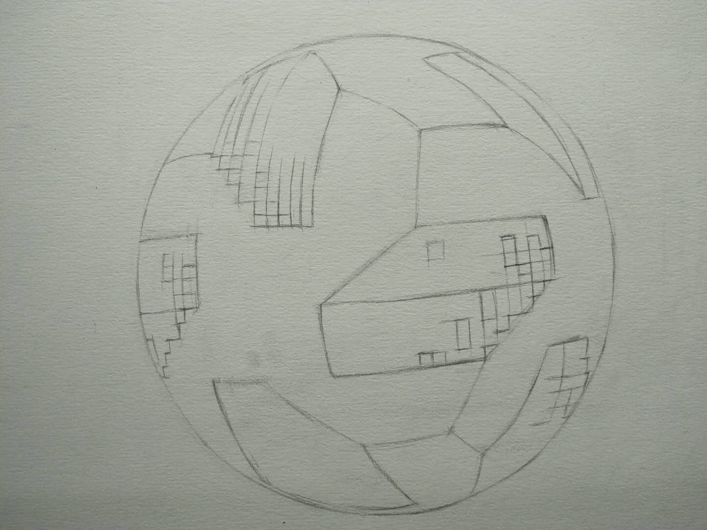 彩铅画花卉作品比赛教程,足球彩铅