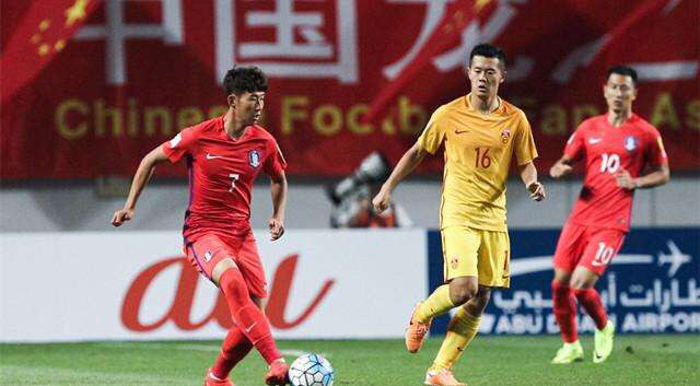 中韩足球差距究竟多大,中国与日本韩国的足球差距