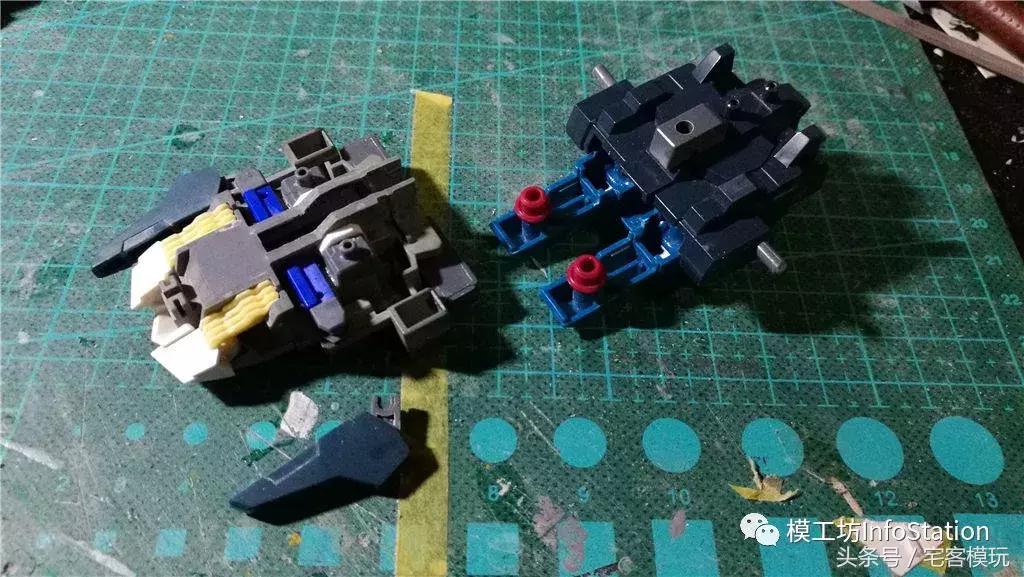 合金模型diy改装,模型制作机甲
