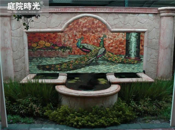 马赛克家装应用,景观马赛克的优点