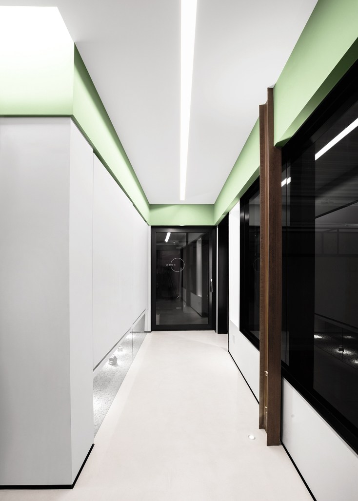 20平方办公室轻奢风装修,现代毛坯装修风格办公室