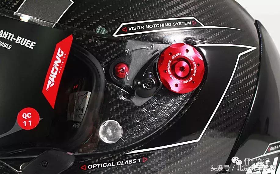 sharkracerpro头盔30周年碳纤维,sharkracerpro头盔红色