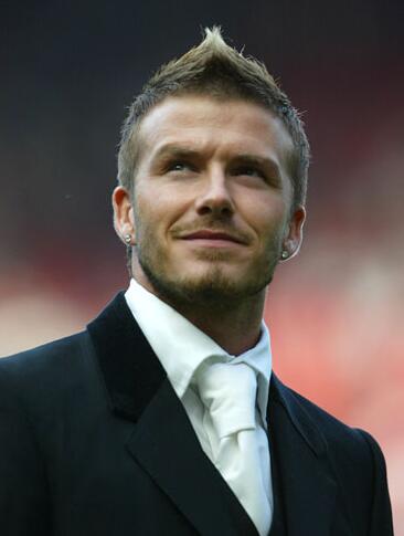 贝克汉姆的十大发型,贝克汉姆十大经典发型