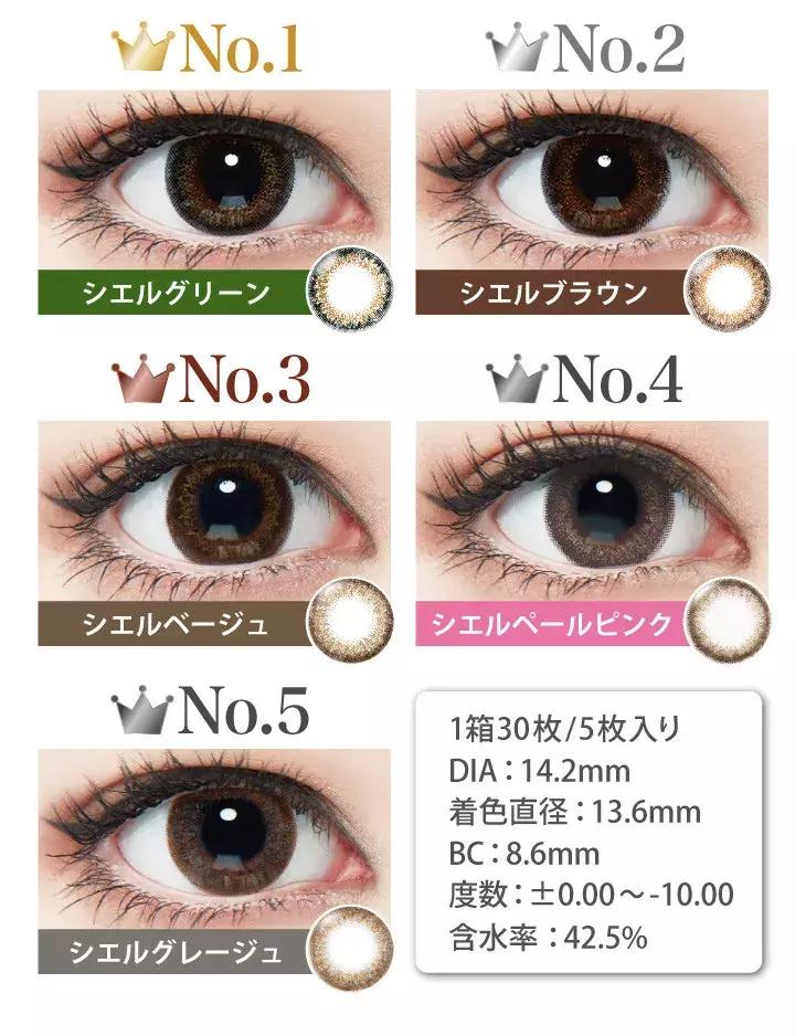 推荐又安全又便宜的美瞳,日系自然美瞳介绍