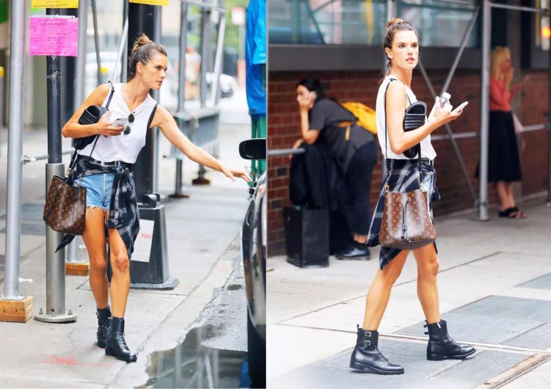 短裤怎样穿显高,短裤小白鞋穿搭