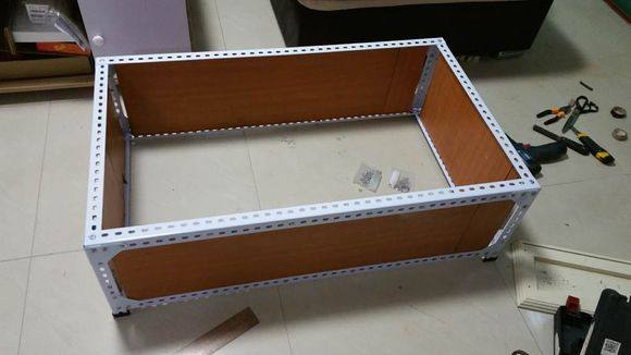 内蒙古阳台锦鲤鱼池,自制锦鲤观赏鱼池