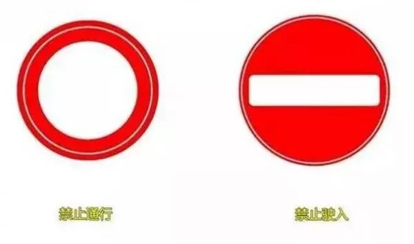 一分钟看懂交通禁令标志,一分钟教你看懂交通标志