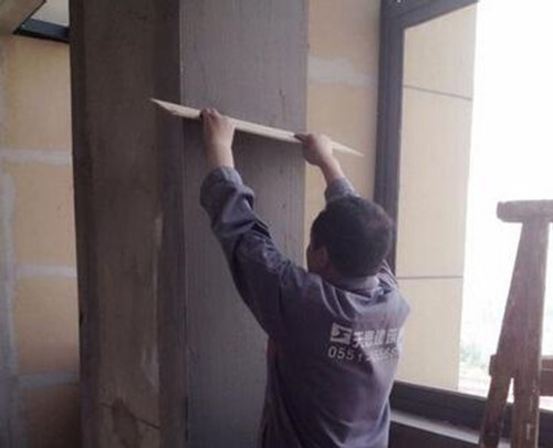旧墙面刷漆墙面不平怎么办,墙面不平柜子凹出墙面2公分