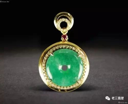 翡翠护身符平安扣,翡翠平安扣现代设计