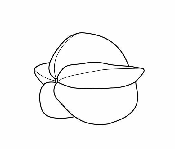 儿童简笔画蔬菜和水果,多吃水果蔬菜简笔画