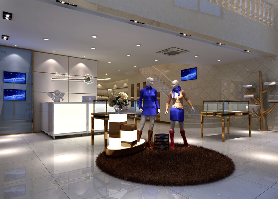 女装服装店衣服怎么挂好看,2021服装店女装装修风格